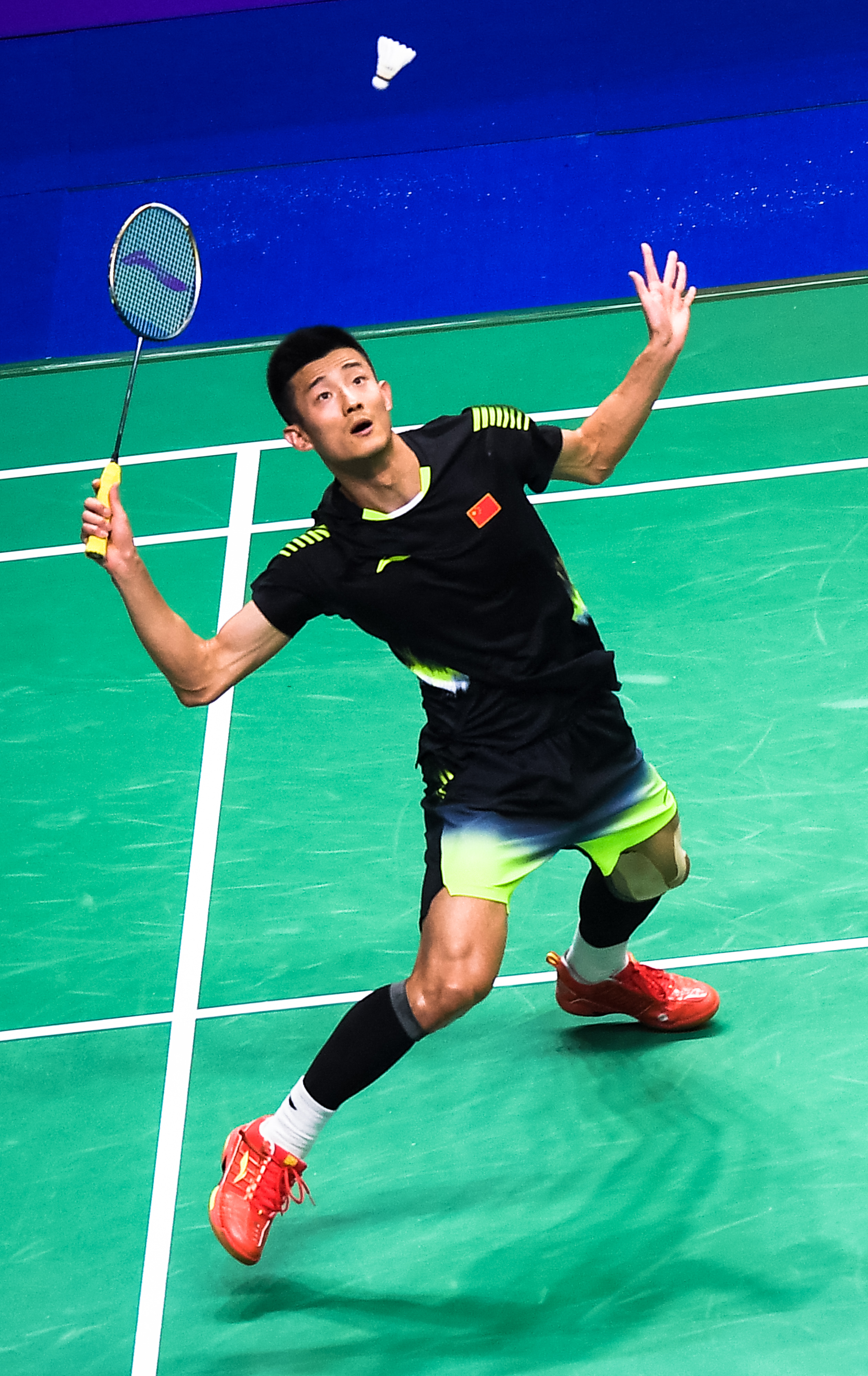 法国羽毛球队横扫日本羽毛球队，谌龙高光表现