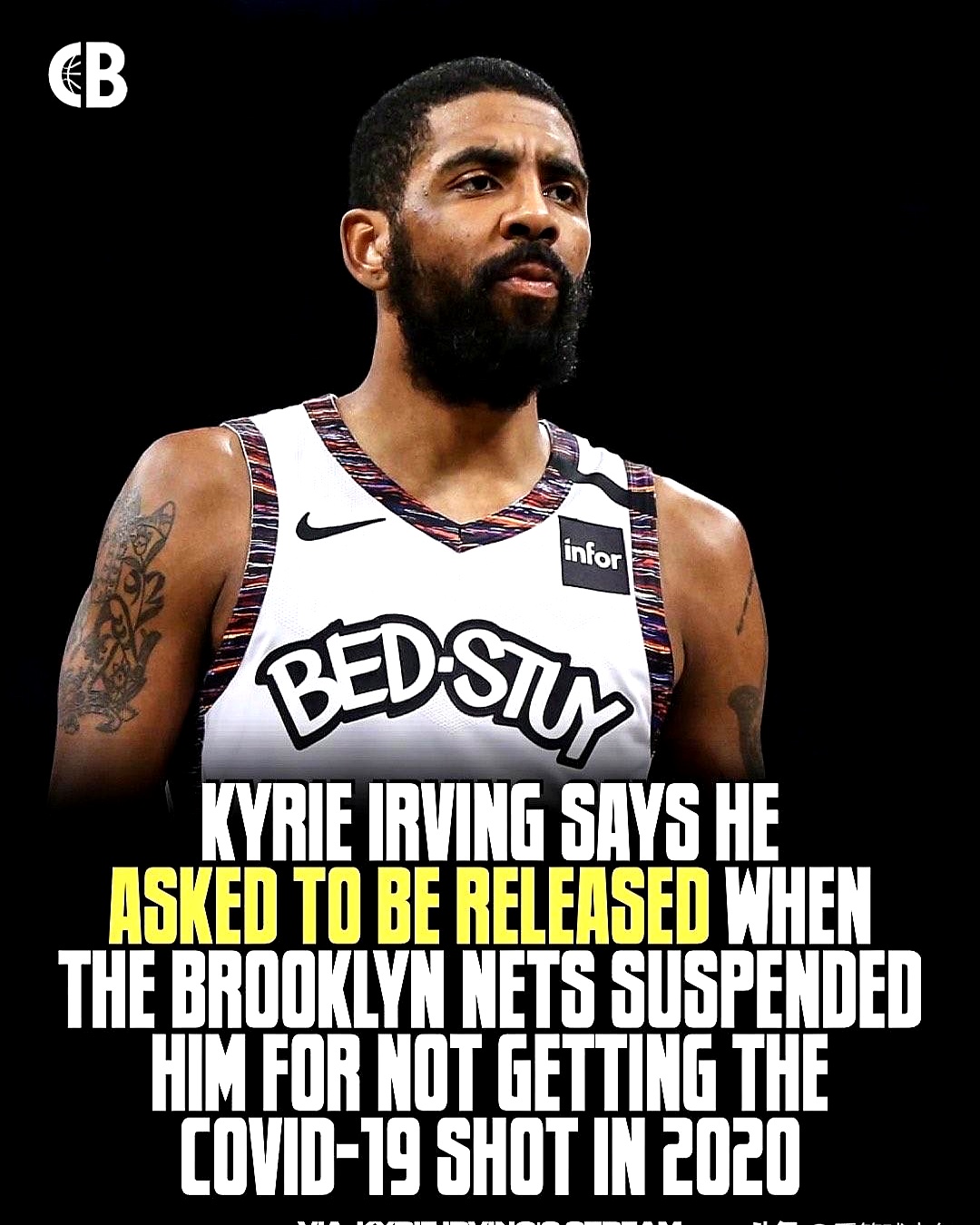 篮网主场力克公牛：欧文高效得分率队轻松赢球